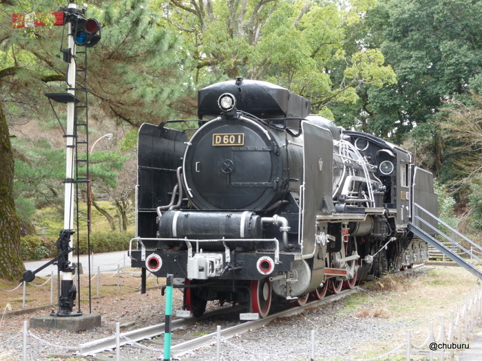 Ｄ６０形式１号蒸気機関車（山口博物館）