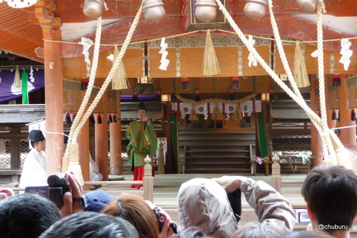 御田植祭　その１の２本殿祭（住吉神社）