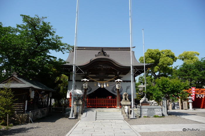中津瀬神社　その２拝殿
