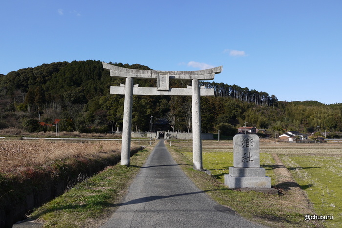 美祢市の神功皇后神社で巨木を見てきた。その１