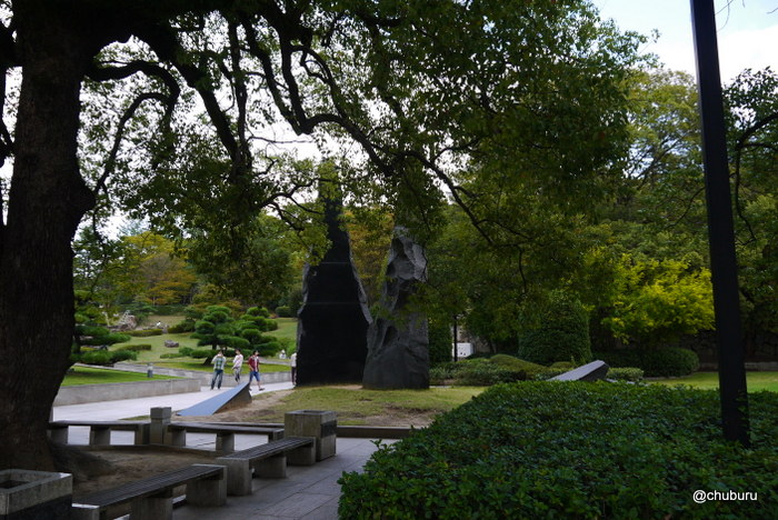 鞆の浦の史跡と尾道の町並みを散策する旅　その１０福山城で菊花展を見て、文学館で井伏鱒二に感動。