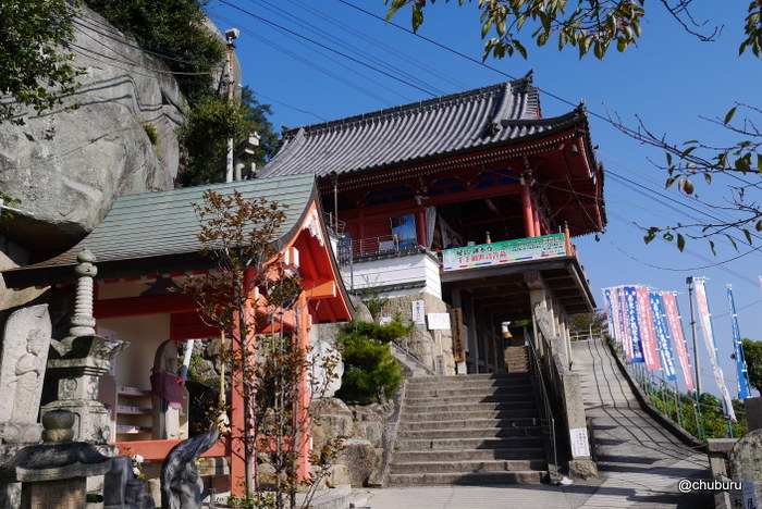 鞆の浦の史跡と尾道の町並みを散策する旅　その１２千光寺で数珠を落とし、尾道の景色を眺める。