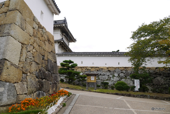 城とドラマのロケ地を巡った姫路の旅　その４姫路城菱の門