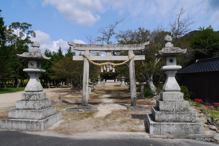 彼岸花の八雲神社