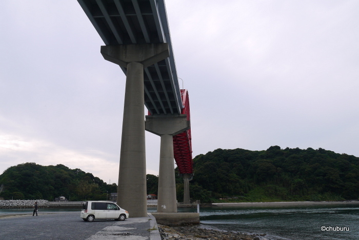 笠戸島に行ってきた。その２赤色の笠戸大橋