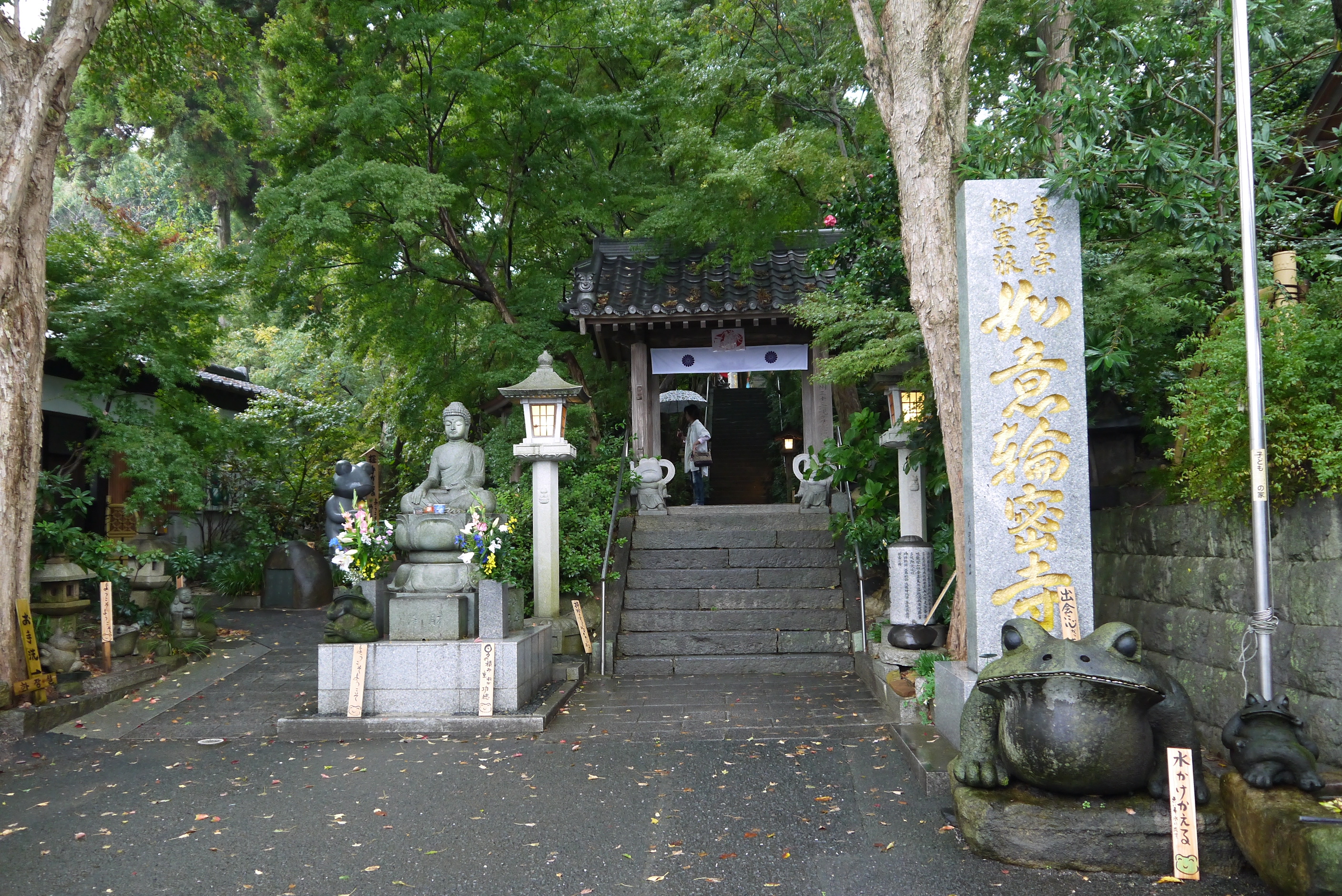 ２０１７年秋の旅佐賀県を横断してきた。その９かえる寺で招福金運