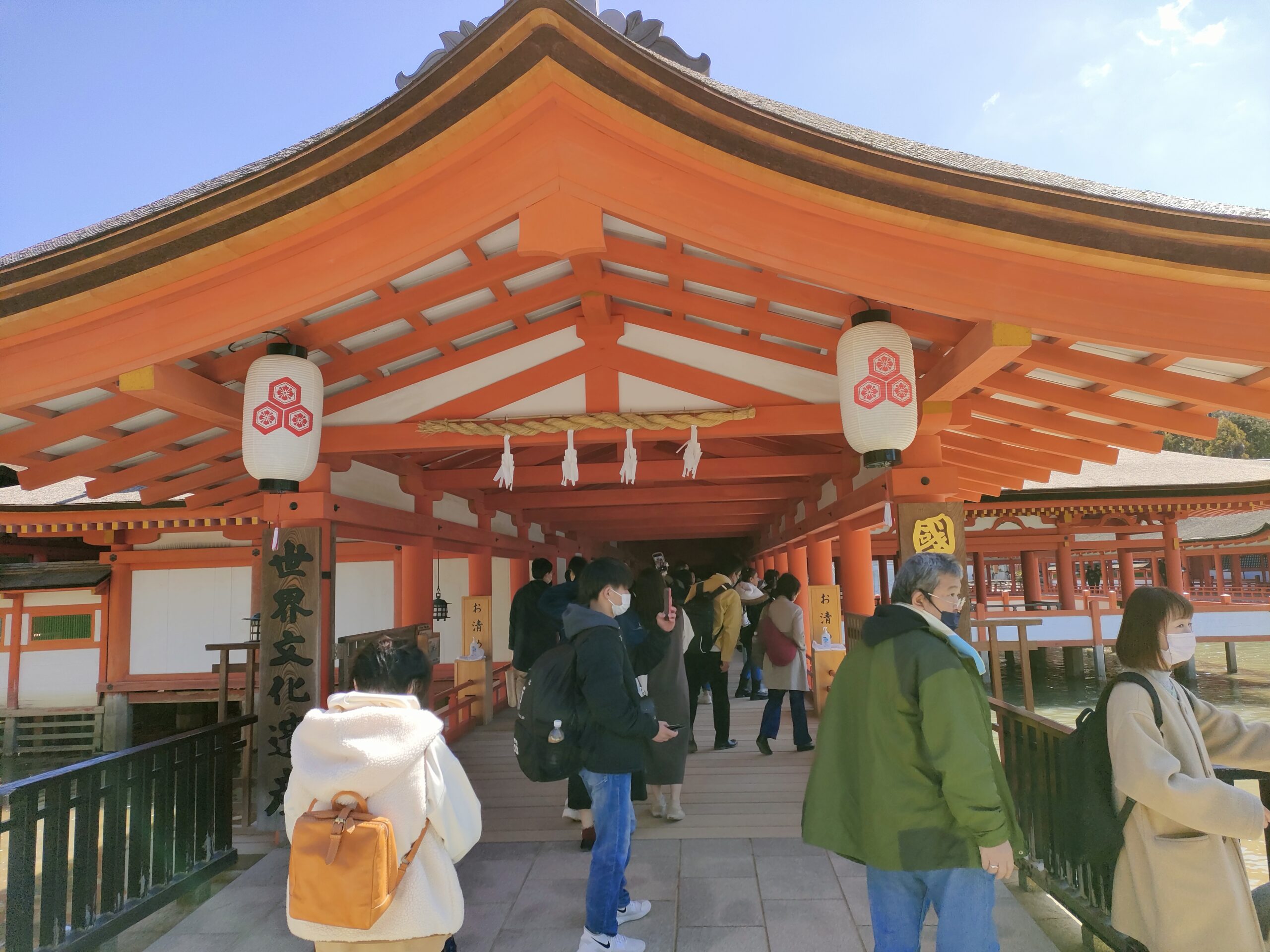 ２０２３年春の広島旅行　その６宮島その３厳島神社