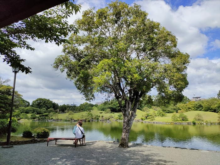 ２０２３年６月熊本城と天草であじさいを見る旅　その１０水前寺成趣園