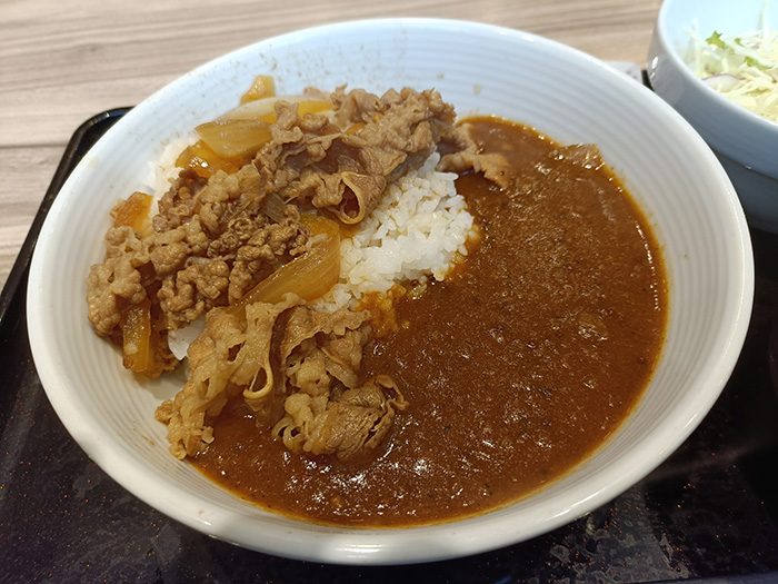 寒い日には温かい昼ご飯を！。