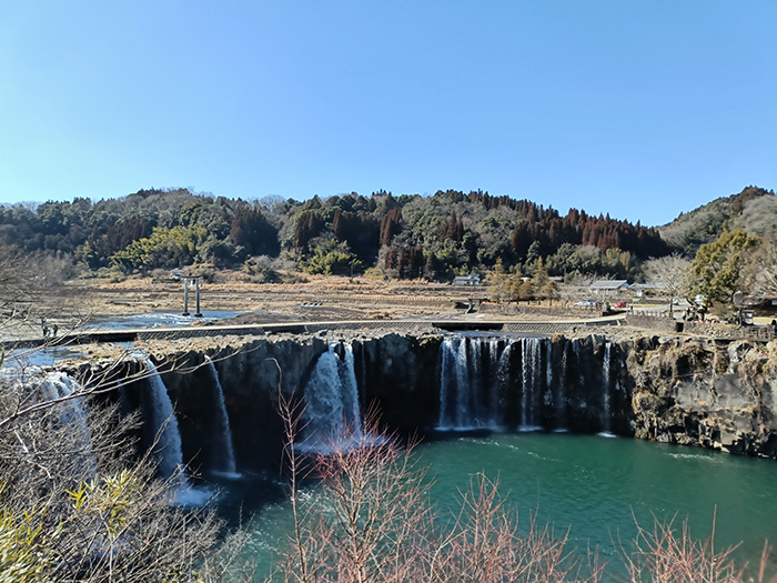 ２０２５年２月大分県の旅その３原尻の滝