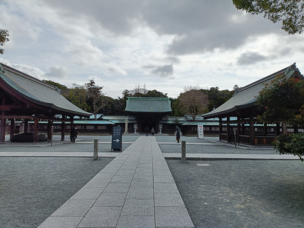 宗像大社に初詣に行ってきました。