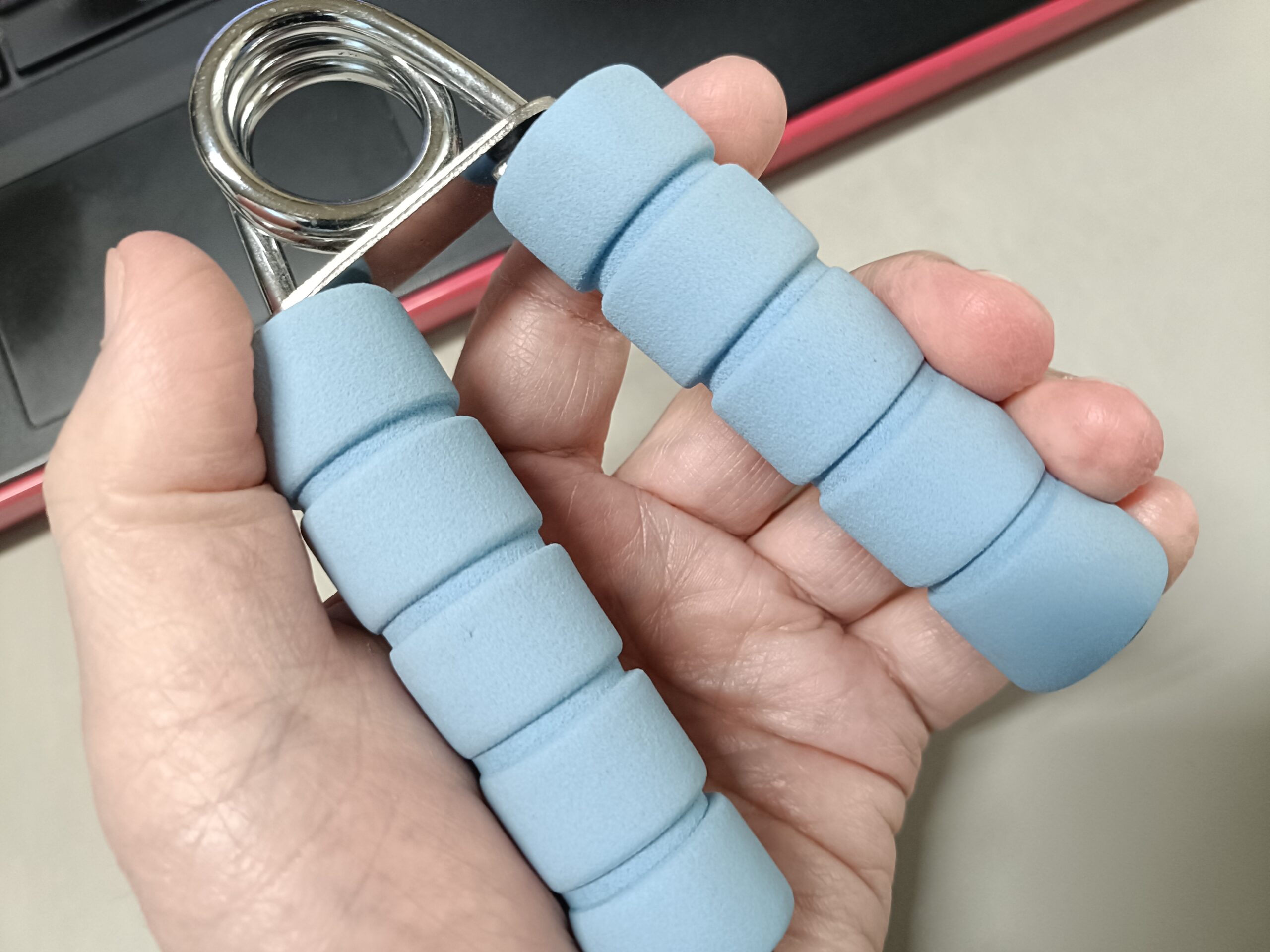 ハンドグリップで健康になる。