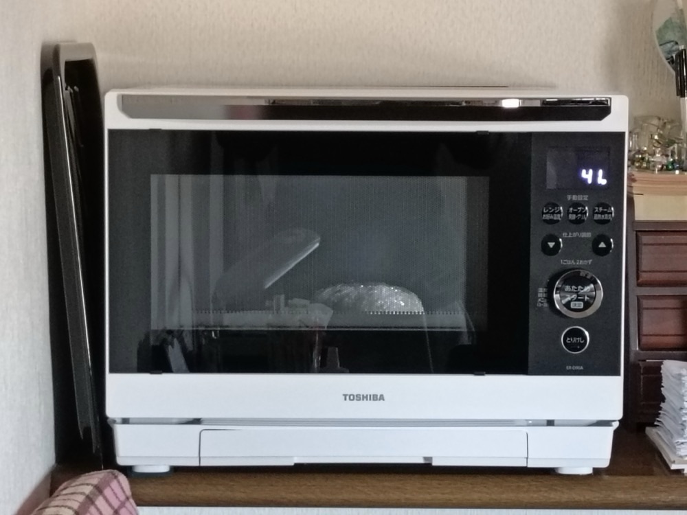 オーブンレンジが到着しました。